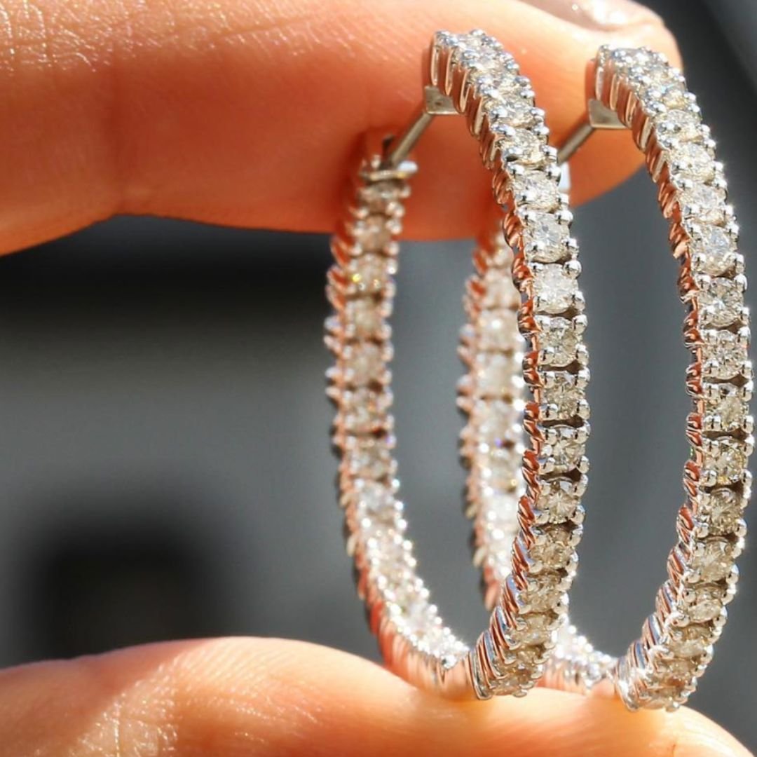 daily wear diamond earrings
